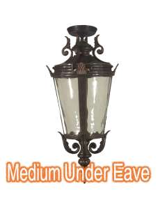 Large Outdoor Under Eave Lighting Patio Traditional Exterior Lights