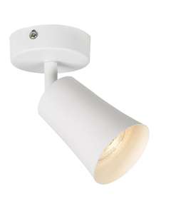 White Spotlights 1 Lights Alvey LED Ceiling Wall Telbix Lighting