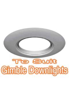 Adaptor Plate Reducer Rings Lighting Aluminium Downlight Gimble Tilt