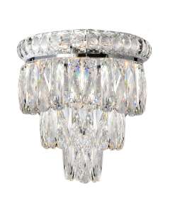 Emporia Wall Sconce Lights Crystal Chrome Lighting Lode International
