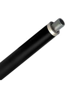 Satin Nickel Thin Extension Rod 700mm Goth Chandelier Black Pendants Lights
