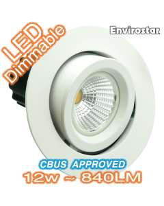CBUS LED Downlights Designer MDL703 Gimble Tilt Lighting Angle