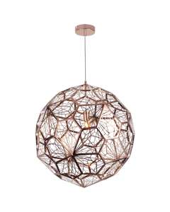 Etched Web Lighting Copper Ball Replica Tom Dixon Lights Pendants