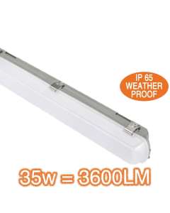 35w IP65 Weatherproof Lights LED Batten Lighting Exterior Basement Carpark