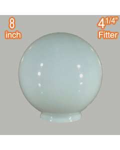 Opal Gloss 8 inch Sphere Glassware Lamps Shades Lighting Lights Pendants