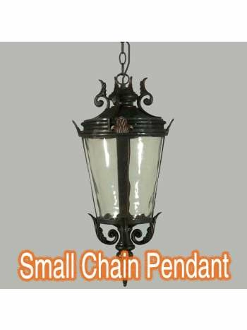 Albany Small Pendants Lighting Chain Traditional Light Bronze Lode International