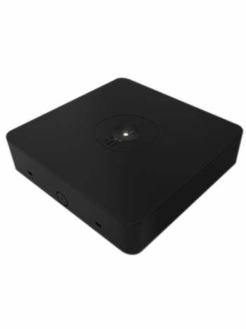 Black D63 4.3w LED Emergency Lights Surface Mounted