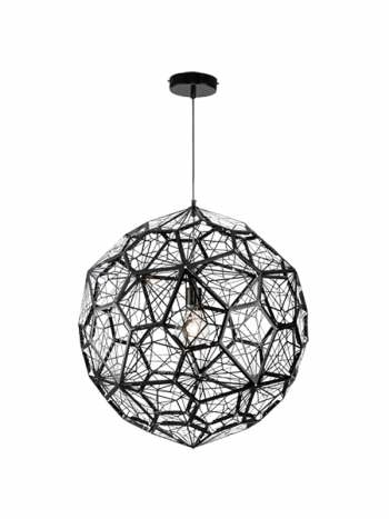 Black Sphere Etched Lighting Replica Tom Dixon Pendants Lights