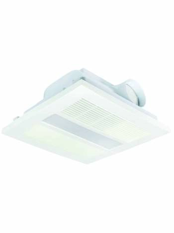 Solace LED Bathroom Heater White Exhaust Light Fans 4in1 21476/05 Brilliant Lighting